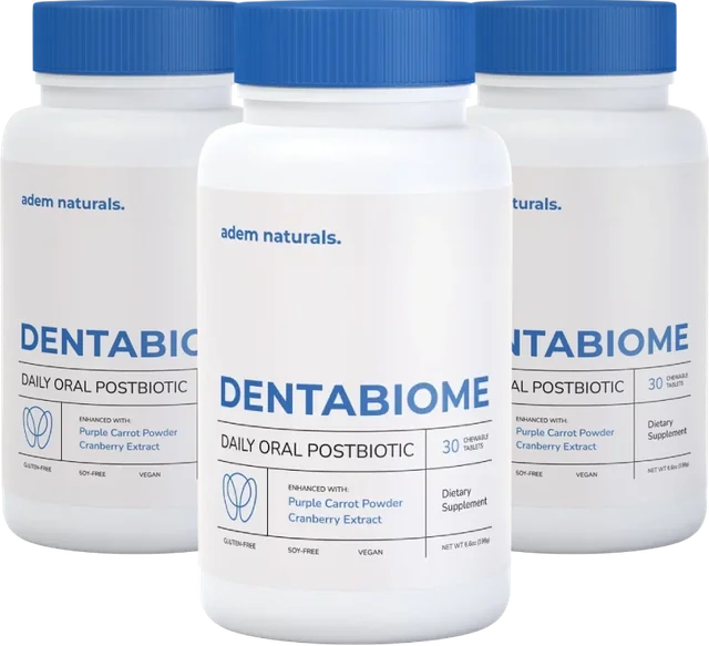 DentaBiome 3-bottle package