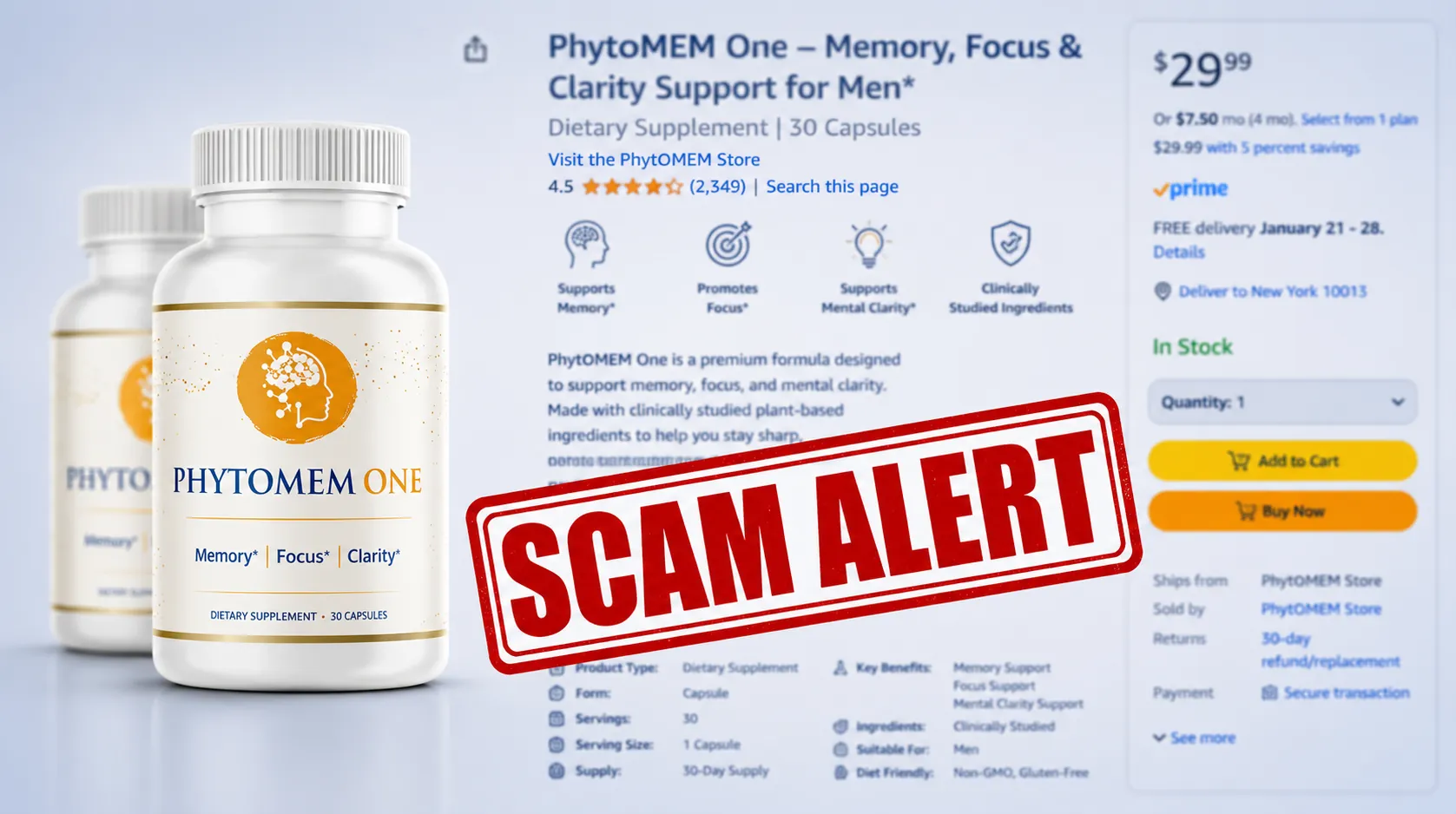 Phytomem Scam Warning - How to Avoid Counterfeit Bottles